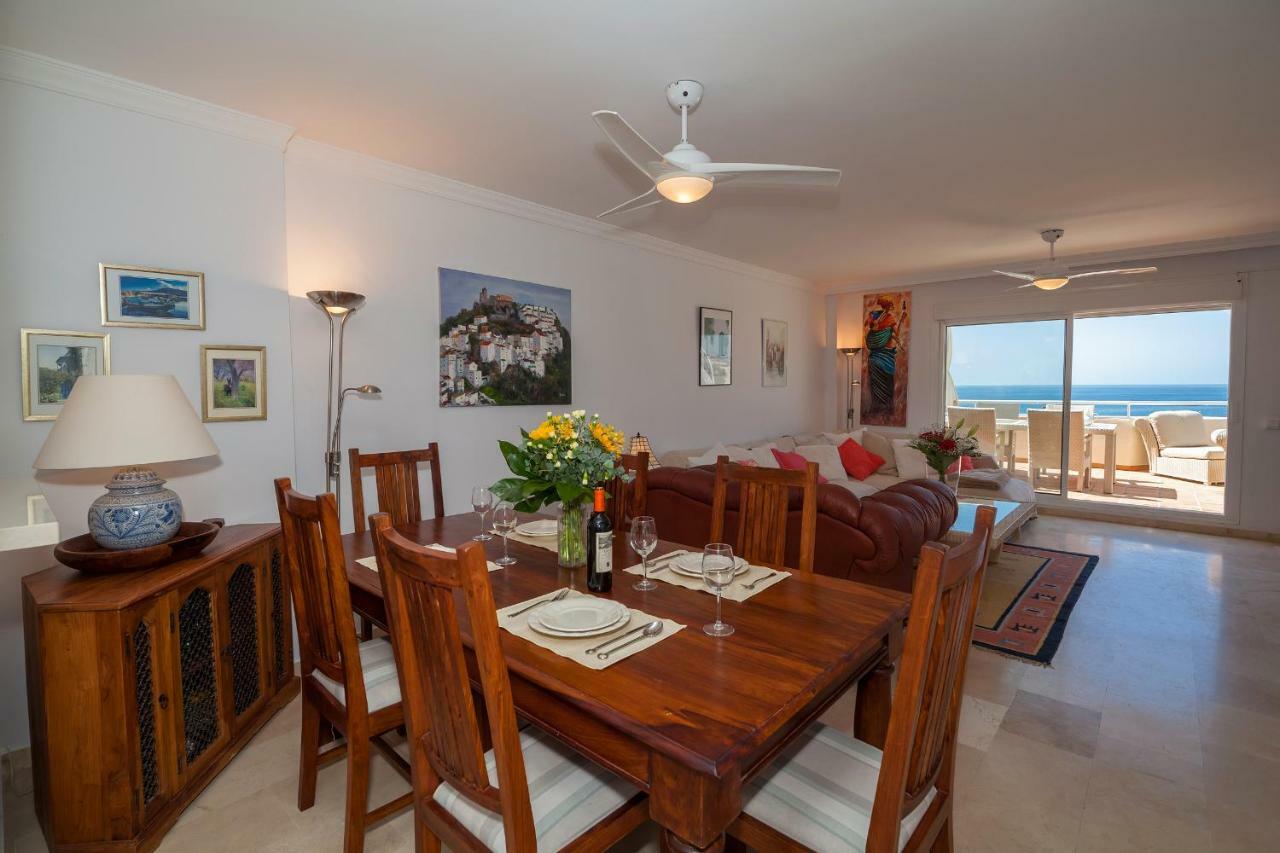 Ferienwohnung El Mirador De Bermuda Beach Estepona Exterior foto