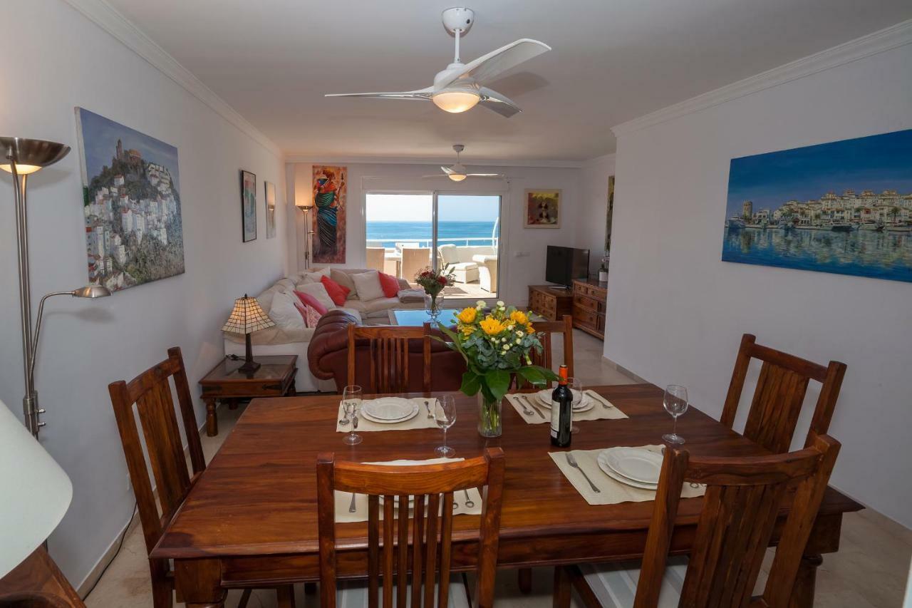 Ferienwohnung El Mirador De Bermuda Beach Estepona Exterior foto