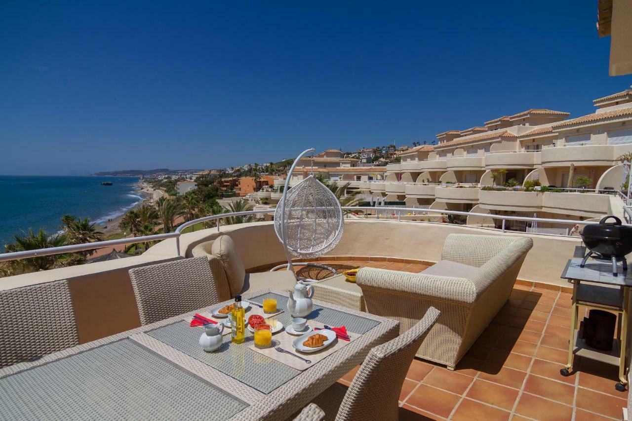 Ferienwohnung El Mirador De Bermuda Beach Estepona Exterior foto