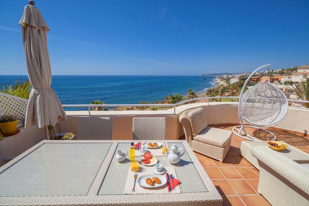 Ferienwohnung El Mirador De Bermuda Beach Estepona Exterior foto