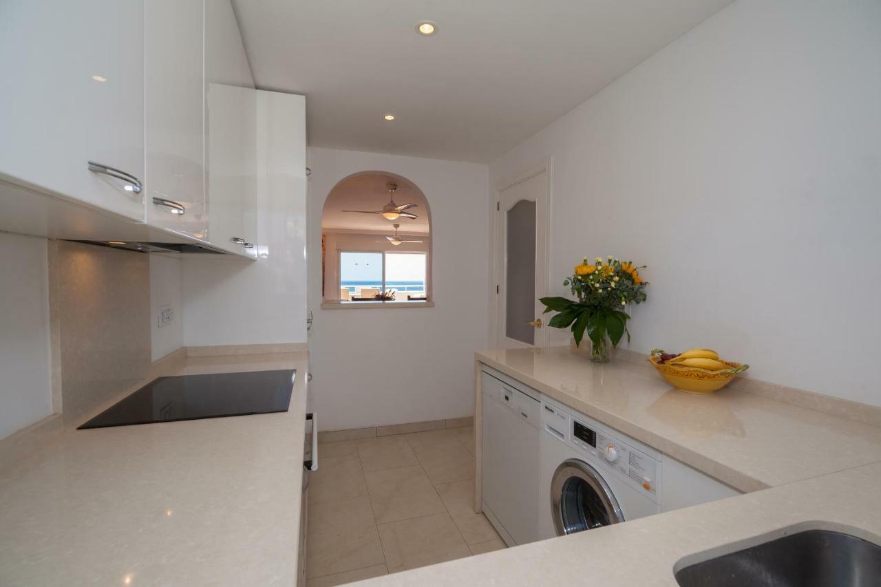Ferienwohnung El Mirador De Bermuda Beach Estepona Exterior foto