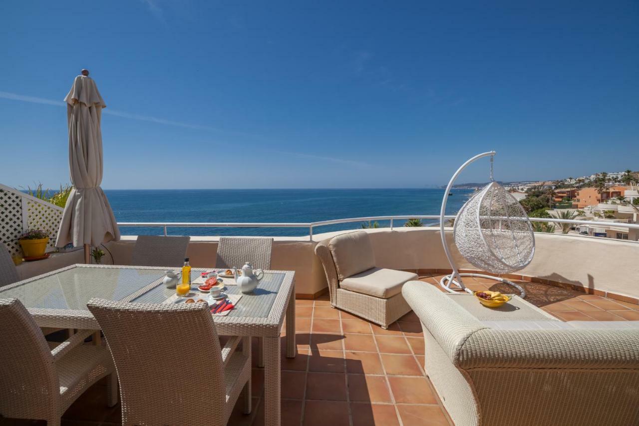 Ferienwohnung El Mirador De Bermuda Beach Estepona Exterior foto
