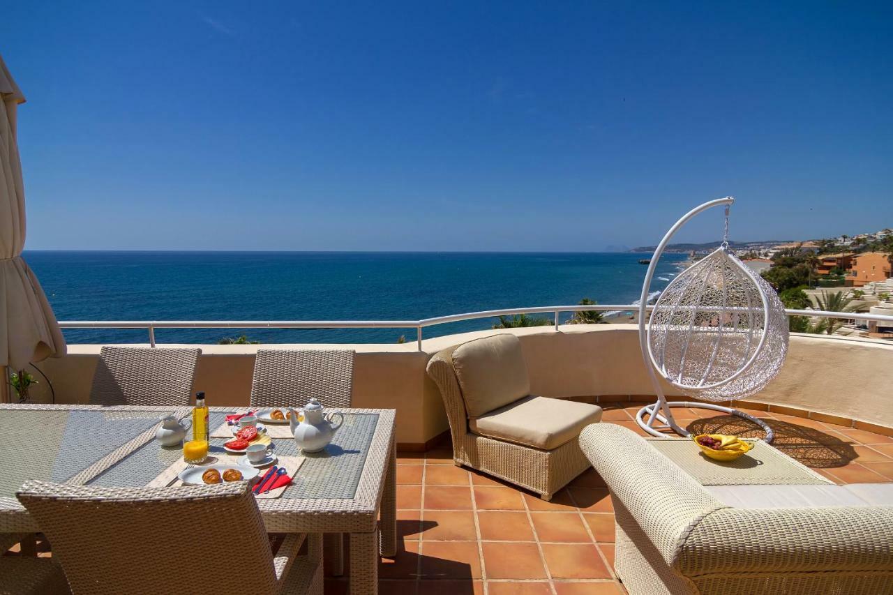 Ferienwohnung El Mirador De Bermuda Beach Estepona Exterior foto
